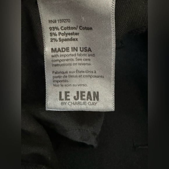 NWT Le Jean Jude Denim Trousers. Size 29. - Picture 8 of 8